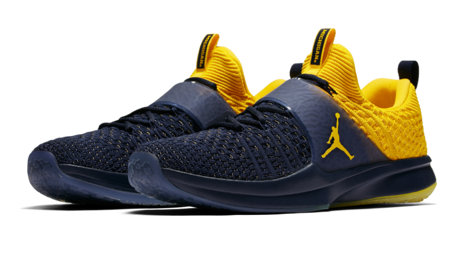 michigan tennis shoes